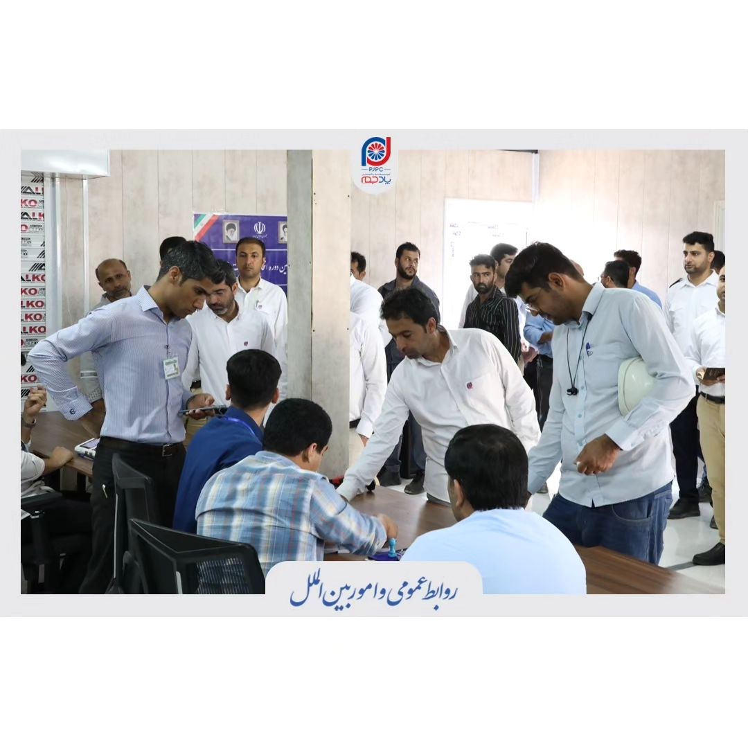 چهاردهمین دوره انتخابات ریاست جمهوریدر شرکت توسعه پلیمر پادجمبه گزارش روابط عمومی و امور بین الملل، امروز جمعه هشتم تیرماه ۱۴۰۳ رأی گی6