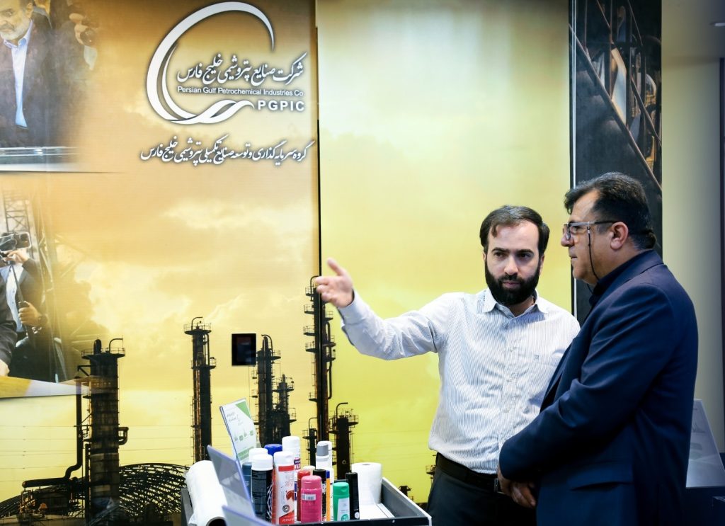 بازدید مدیرعامل تروشیمی سبلان از نمایشگاه پترول 4