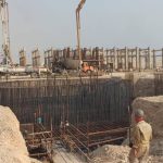 بزرگترین بتن ریزی یکپارچه پتروشیمی کیان 7