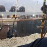 بزرگترین بتن ریزی یکپارچه پتروشیمی کیان 9