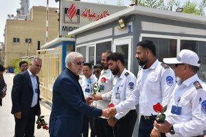 تقدیر از کارکنان حراست شرکت های پتروفرهنگ 9