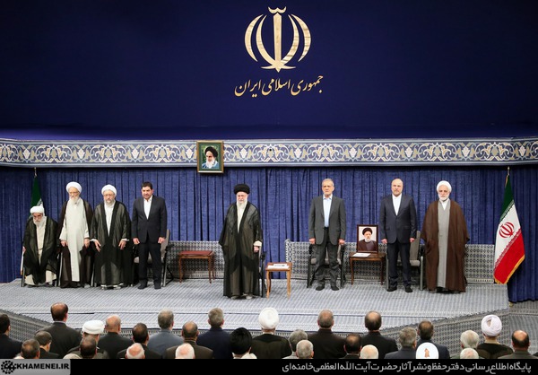 مراسم تنفیذ حکم چهاردهمین دوره ریاست جمهوری اسلامی ایران 7
