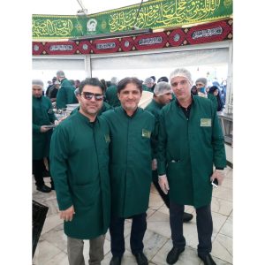 کارکنان شرکت پتروشیمی لباس خدمت امام رضا 6