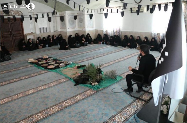 با حضور کارکنان زن شاغل در صنعت پتروشیمی منطقه پارس؛ سوگواره حضرت رقیه (س) برگزار شد