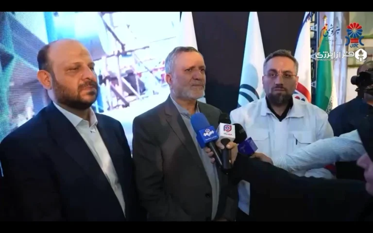 مصاحبه ی وزیر کار، تعاون و رفاه اجتماعی در آیین افتتاحیه شرکت پادجم چهارم مرداد ۱۴۰۳ عسلویه