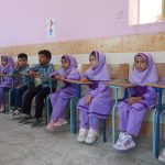 حضور قائم مقام مدیرعامل پازارگاد در یکی از مدارس اخند عسلویه 1