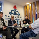 غرفه شرکت ملی صنایع پتروشیمی در اولین روز از هجدهمین نمایشگاه بین المللی ایران پلاست 22