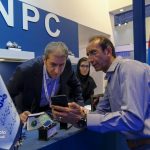 غرفه شرکت ملی صنایع پتروشیمی در اولین روز از هجدهمین نمایشگاه بین المللی ایران پلاست 56