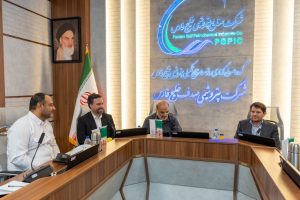 بازدید مدیرعامل شرکت ملی صنایع پتروشیمی و مدیرعامل هلدینگ خلیج فارس از پتروشیمی صدف 1