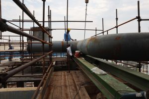 مبدل E 205D مربوط به طرح توسعه سیستم بخار رقیق ساز واحد الفین آریاساسول 3