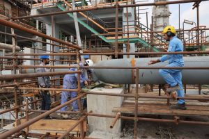 مبدل E 205D مربوط به طرح توسعه سیستم بخار رقیق ساز واحد الفین آریاساسول 5