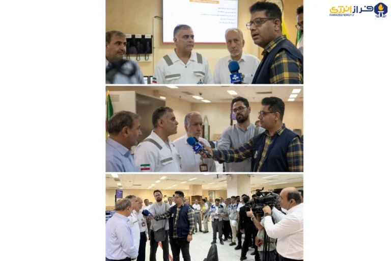 بازدید وزیر نفت از مراحل ۱۵ و ۵ پارس جنوبی