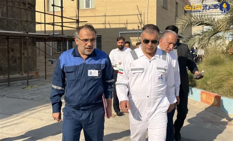 بازدید وزیر نفت از شرکت پتروشیمی پارس