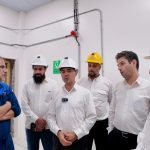 بازدید سیاوش میرحاجی مدیرعامل شرکت پتروشیمی پارس و مدیر شرایط اضطراری شرکت های پتروشیمی منطقه پارس از پتروشیمی دماوند 11
