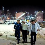 بازدید سیاوش میرحاجی مدیرعامل شرکت پتروشیمی پارس و مدیر شرایط اضطراری شرکت های پتروشیمی منطقه پارس از پتروشیمی دماوند 8