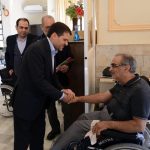 بازدید مدیرعامل شرکت ملی صنایع پتروشیمی از آسایشگاه ثارالله 3