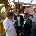 بازدید مدیرعامل شرکت ملی صنایع پتروشیمی از پروژه دنا پتروشیمی سبلان 3