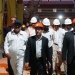 بازدید مدیرعامل شرکت ملی صنایع پتروشیمی از پروژه دنا پتروشیمی سبلان 4