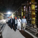 بازدید مدیرعامل شرکت ملی صنایع پتروشیمی از پروژه دنا پتروشیمی سبلان 7