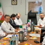 بازدید مدیرعامل و مدیران ارشد شرکت پتروشیمی جم از سایت پروژه شرکت توسعه پلیمر کنگان 2