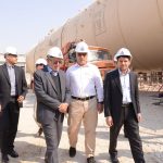 بازدید معاون وزیر نفت و مدیرعامل شرکت ملی صنایع پتروشیمی از پتروپالایش کنگان 4
