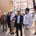 بازدید معاون وزیر نفت و مدیرعامل شرکت ملی صنایع پتروشیمی از پتروپالایش کنگان 8