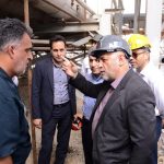 بازدید میدانی سرپرست مدیریت کنترل تولید شرکت ملی صنایع پتروشیمی از آخرین وضعیت پیشرفت اجرای پروژه های اسکله های عسلویه 12