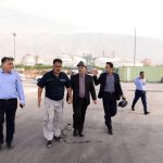 بازدید میدانی سرپرست مدیریت کنترل تولید شرکت ملی صنایع پتروشیمی از آخرین وضعیت پیشرفت اجرای پروژه های اسکله های عسلویه 2