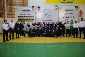 تیم دارت بانوان در مسابقات شرکتهای پتروشیمی منطقه پارس 1