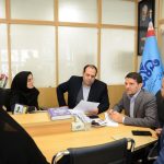 دیدار و ملاقات چهره به چهره معاون وزیر و مدیرعامل شرکت ملی صنایع پتروشیمی و مدیر توسعه منابع انسانی با کارکنان میز خدمت 15