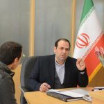 دیدار و ملاقات چهره به چهره معاون وزیر و مدیرعامل شرکت ملی صنایع پتروشیمی و مدیر توسعه منابع انسانی با کارکنان میز خدمت 16