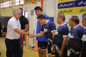 مسابقات طنابکشی پیشکسوتان کارکنان شرکتهای پتروشیمی منطقه پارس برگزار شد 4