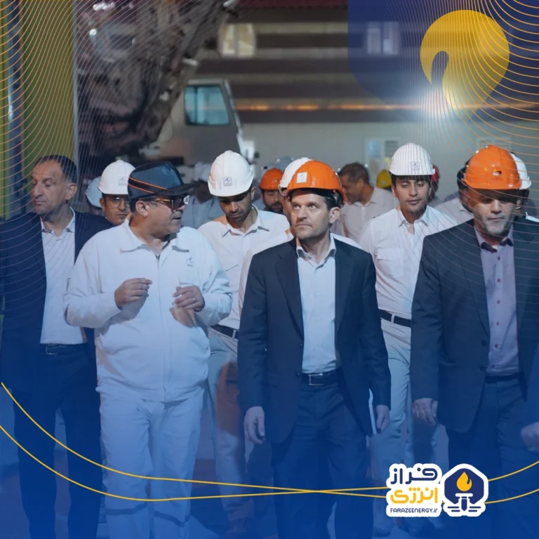 بازدید مدیرعامل شرکت ملی صنایع پتروشیمی از پروژه دنا پتروشیمی سبلان