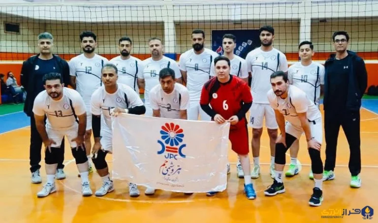 تیم والیبال پتروشیمی جم قهرمان رقابت‌های کارکنان صنعت پتروشیمی کشور شد