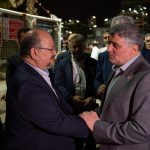 بازدید محمد شریعتمداری، مدیرعامل گروه صنایع پتروشیمی خلیج فارس از پتروشیمی مهر 6
