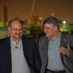 بازدید محمد شریعتمداری، مدیرعامل گروه صنایع پتروشیمی خلیج فارس از پتروشیمی مهر 7