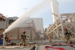 برگزاری مانور موفقیت آمیز انفجار در خطوط خروجی واحد ASU پتروشیمی بوشهر 4