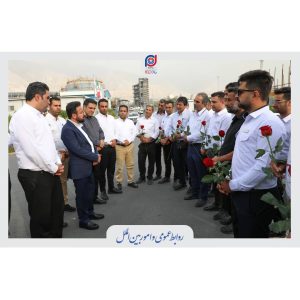 تقدیر مدیرعامل پادجم از پرسنل واحد حمل و نقل 2