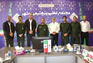 دیدارِ فرمانده سپاه شهرستان عسلویه با مدیرعامل پتروشیمی بوشهر 2