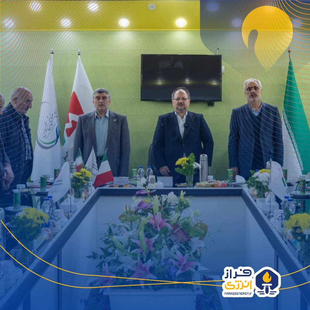 بازدید محمد شریعتمداری، مدیرعامل گروه صنایع پتروشیمی خلیج فارس از پتروشیمی مهر