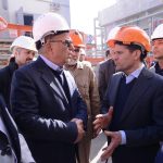 بازدید حسن عباس زاده معاون وزیر نفت و مدیرعامل شرکت ملی صنایع پتروشیمی ازطرح هایکو پتروشیمی کارون 12