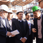 بازدید حسن عباس زاده معاون وزیر نفت و مدیرعامل شرکت ملی صنایع پتروشیمی از طرح پتروشیمی سلمان فارسی 11