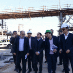 بازدید حسن عباس زاده معاون وزیر نفت و مدیرعامل شرکت ملی صنایع پتروشیمی از طرح پتروشیمی سلمان فارسی 19