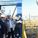 بازدید حسن عباس زاده معاون وزیر نفت و مدیرعامل شرکت ملی صنایع پتروشیمی از پارک پتروشیمی پتروناد 18