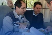 بازدید حسن عباس زاده معاون وزیر نفت و مدیرعامل شرکت ملی صنایع پتروشیمی از پارک پتروشیمی پتروناد