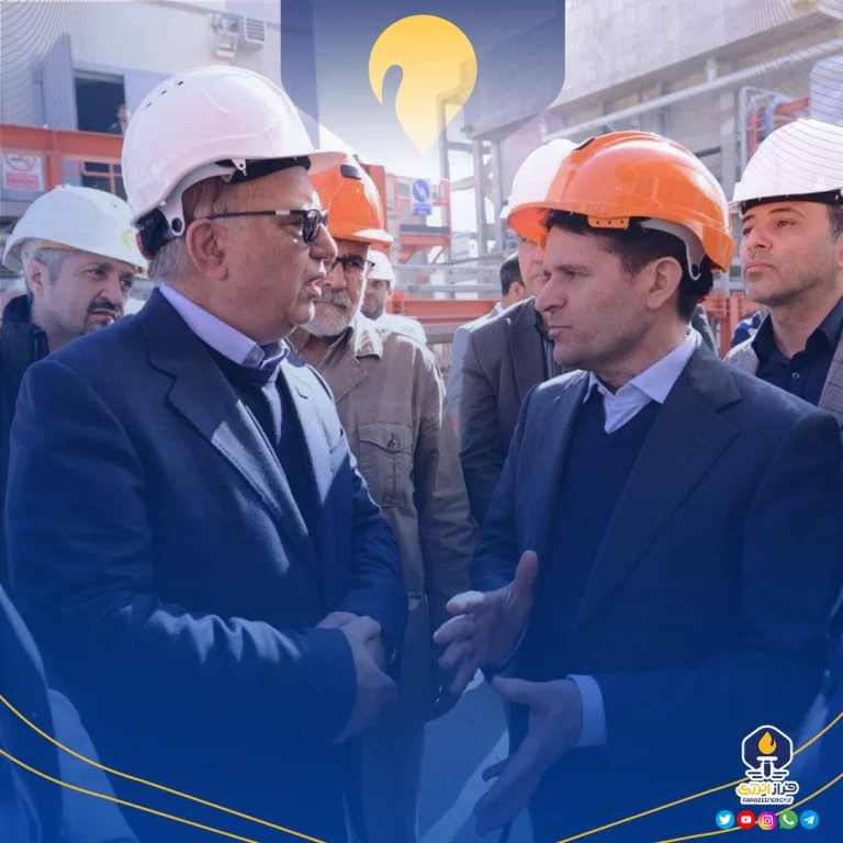 بازدید حسن عباس زاده معاون وزیر نفت و مدیرعامل شرکت ملی صنایع پتروشیمی ازطرح هایکو پتروشیمی کارون