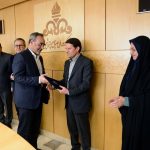 آیین تکریم و معارفه سرپرست مدیریت سرمایه گذاری و نیز رئیس کل امور مجامع و سهام شرکت ملی صنایع پتروشیمی 1