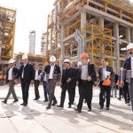 بازدید معاون وزیر نفت و مدیرعامل شرکت ملی صنایع پتروشیمی از طرح پتروشیمی آپادانا خلیج فارس 6
