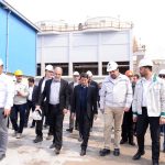 بازدید معاون وزیر نفت و مدیرعامل شرکت ملی صنایع پتروشیمی از طرح پتروشیمی صدف خلیج فارس 11