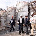 بازدید معاون وزیر نفت و مدیرعامل شرکت ملی صنایع پتروشیمی از طرح پتروشیمی صدف خلیج فارس 18